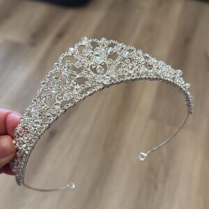 David’s Bridal Crystal Wedding Tiara